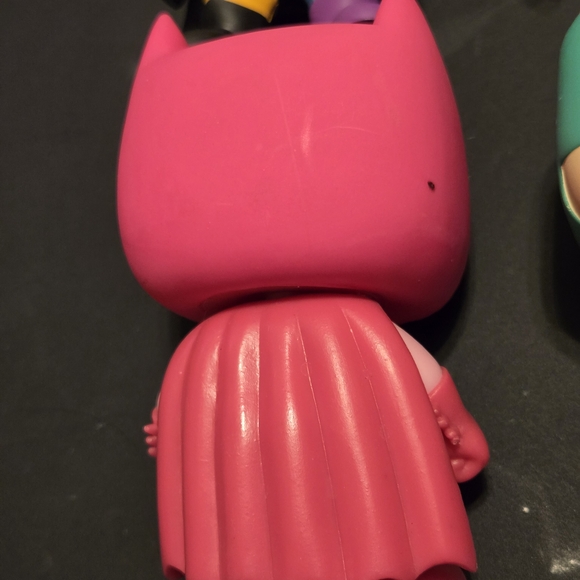Funko Pop Batman Bundle Pink Batman Joker Two Face Riddler Out Of Box - Picture 3 of 9